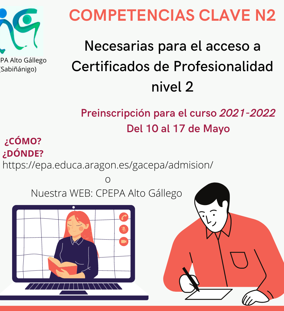 N2 pruebas de junio 2021 y matrícula en curso 2021 2 CPEPA Alto Gállego